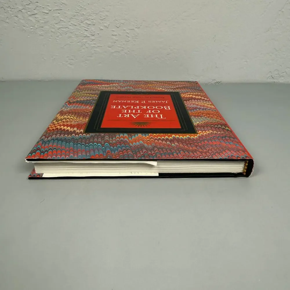 The Art of the Bookplate James P. Keenan Hardcover Book 2003 First Printing